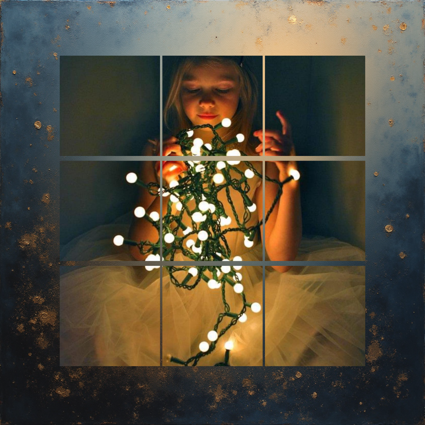 9 Magnet Custom Puzzle